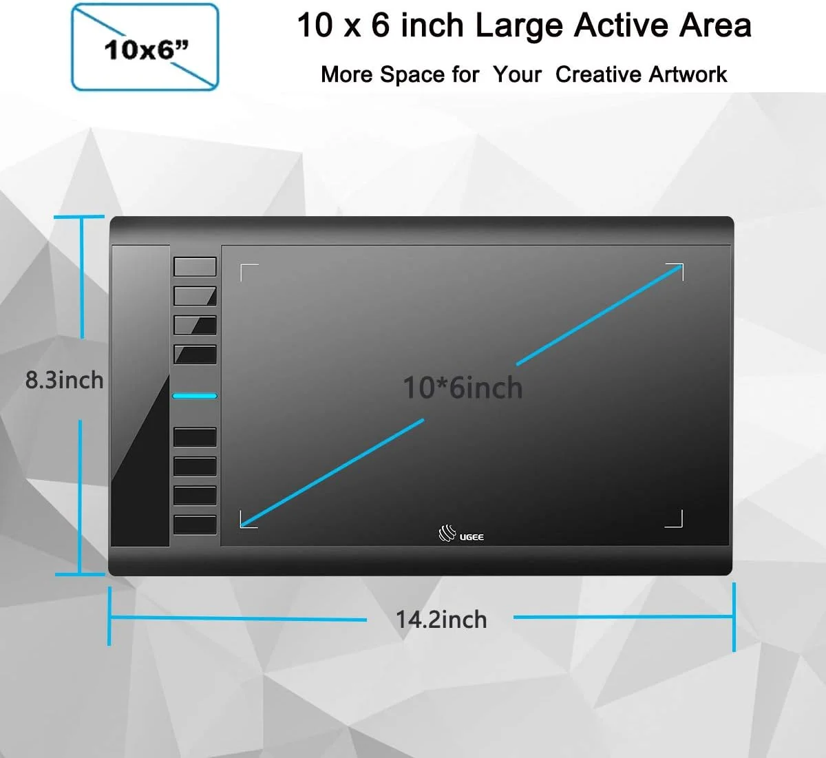 Graphics Tablet Digital Drawing - Image 2