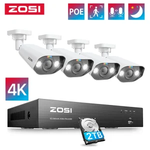 Night Vision Security Camera System