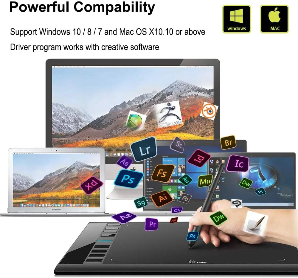 Graphics Tablet Digital Drawing - Image 6