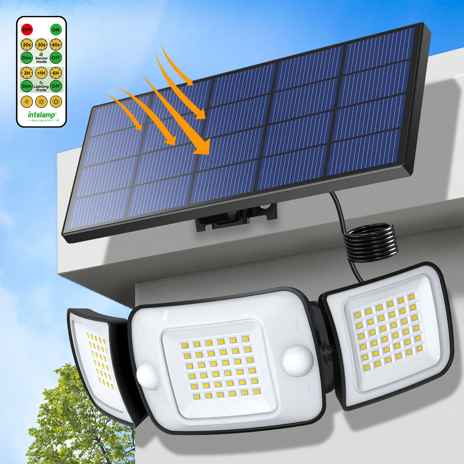 Large Solar Panel Two Sensors - Image 2