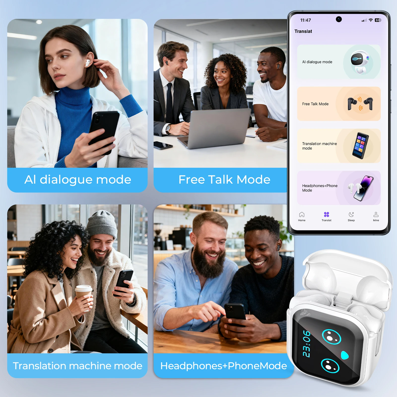 Wireless Earphones Bluetooth Headset - Image 7