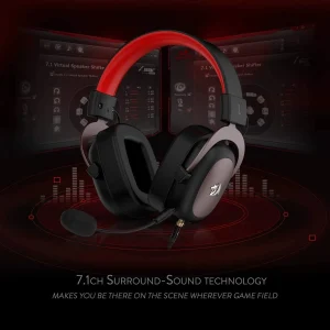 Redragon Zeus Wired Gaming Headset - Thumbnail Image 3