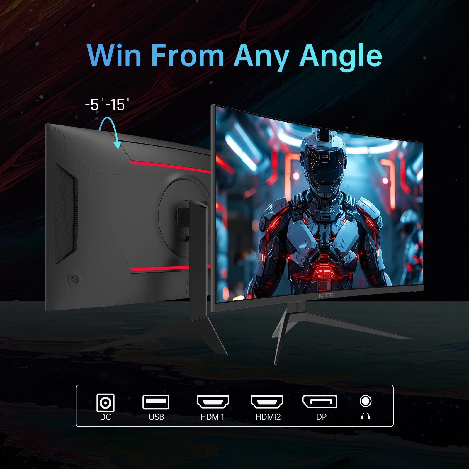 32 inch Curved Gaming Monitor - Image 4