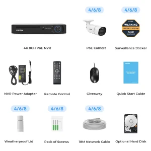 Security Camera System Video Surveillance - Thumbnail Image 7