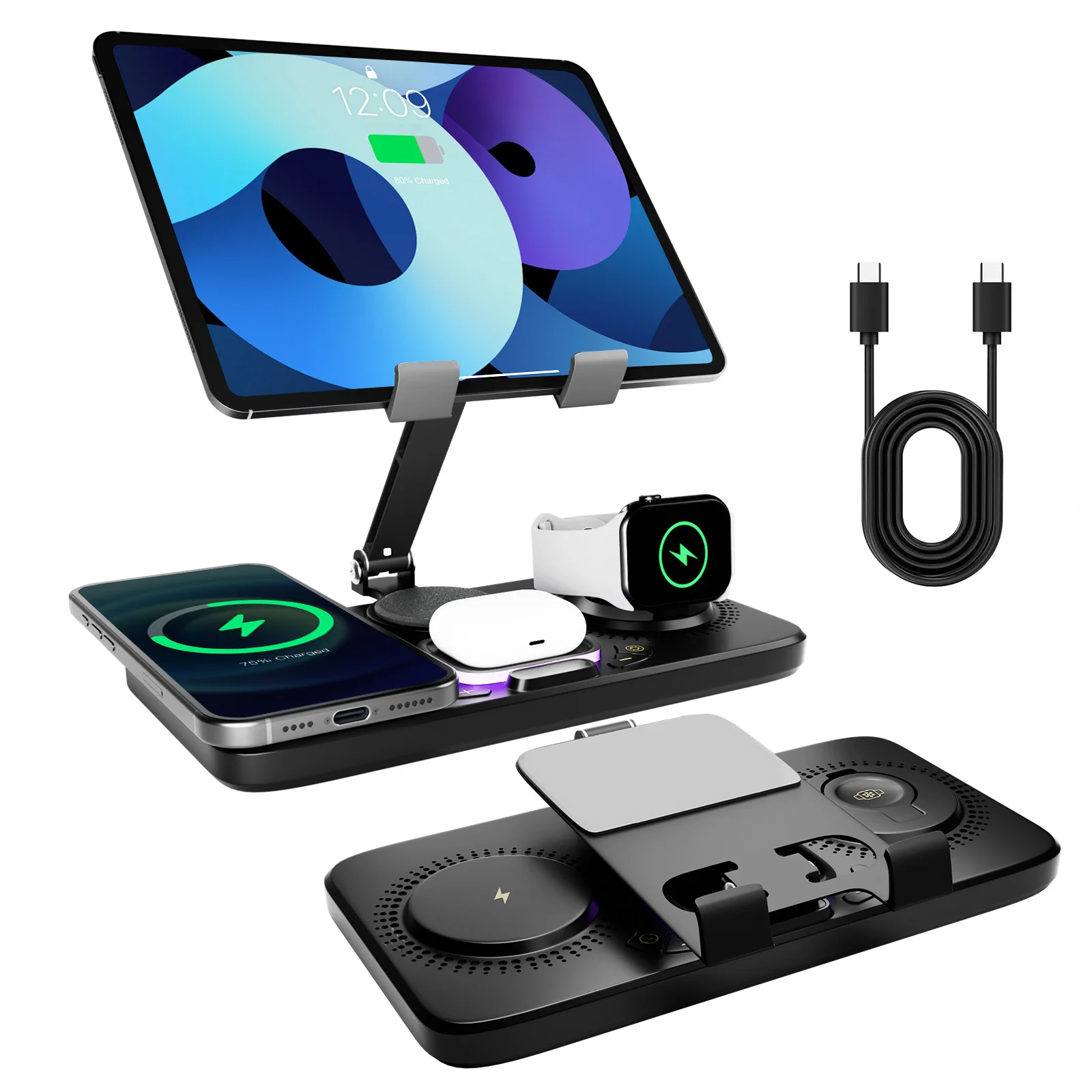 Wireless Charger Station Multiple Devices - Image 1