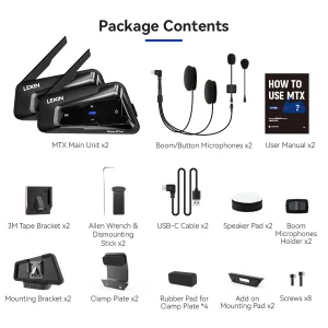 MESH&Bluetooth Headset Intercom - Thumbnail Image 10
