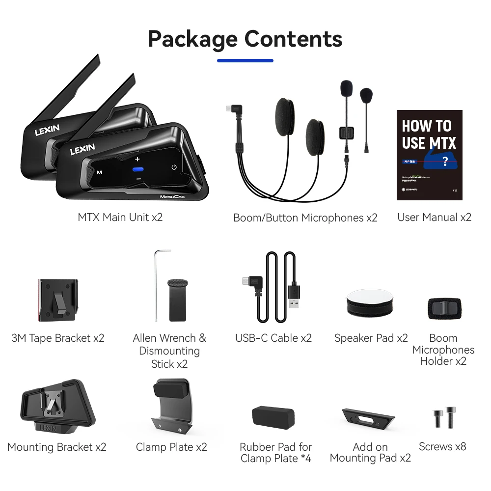 MESH&Bluetooth Headset Intercom - Image 10