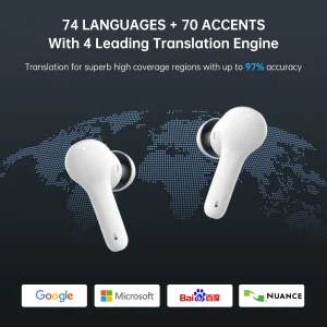 Earbuds Real-time Translation Headsets - Thumbnail Image 2