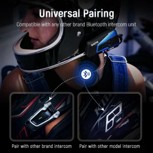 Bluetooth Motorcycle Intercom Helmet - Thumbnail Image 6