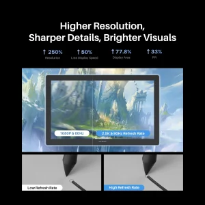 Graphics Tablet  Screen Drawing Display - Thumbnail Image 2