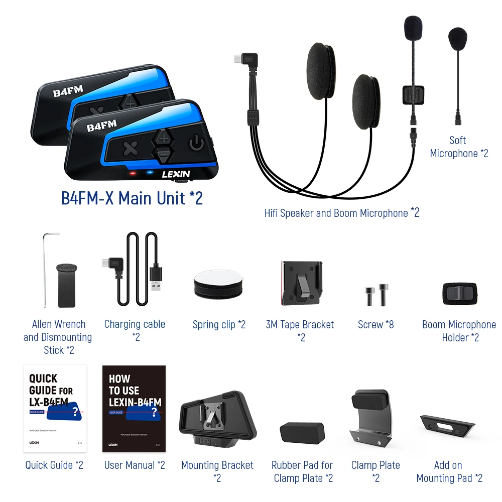 Bluetooth Motorcycle Intercom Helmet - Image 1