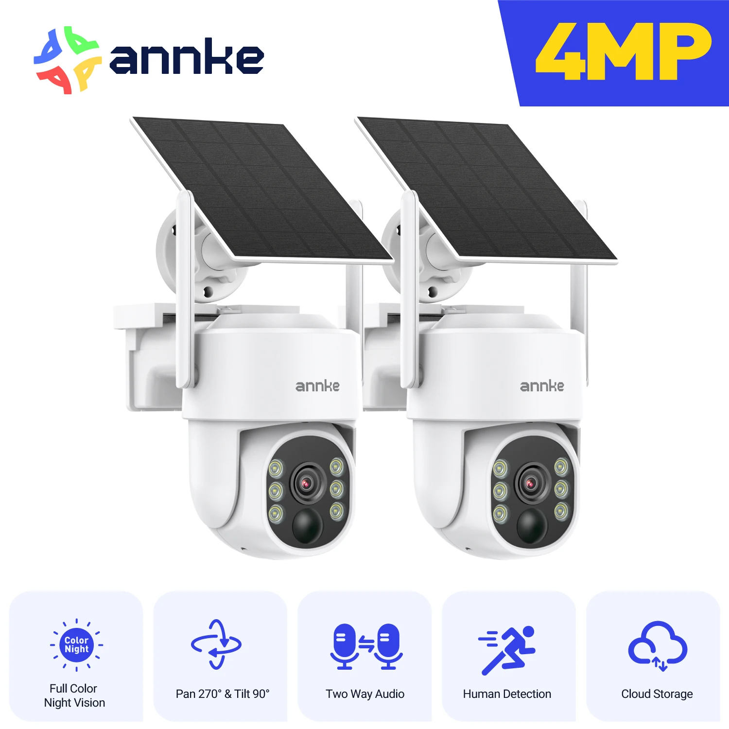 Solar Wireless Security Camera - Image 1
