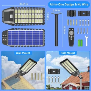 Solar Motion Sensor Dusk to Dawn - Thumbnail Image 8