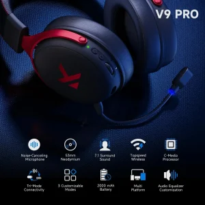 Pro Wireless Gaming Headset - Thumbnail Image 5