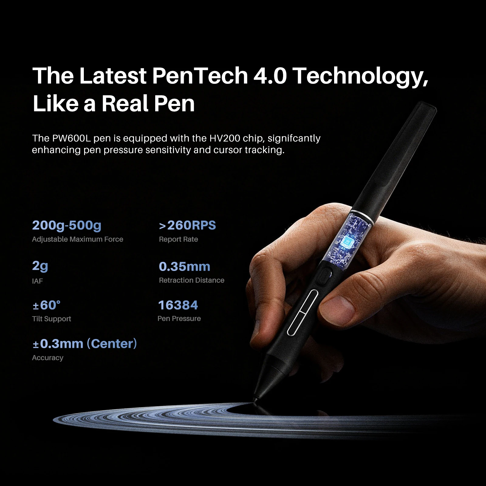 Graphics Tablet  Screen Drawing Display - Image 3