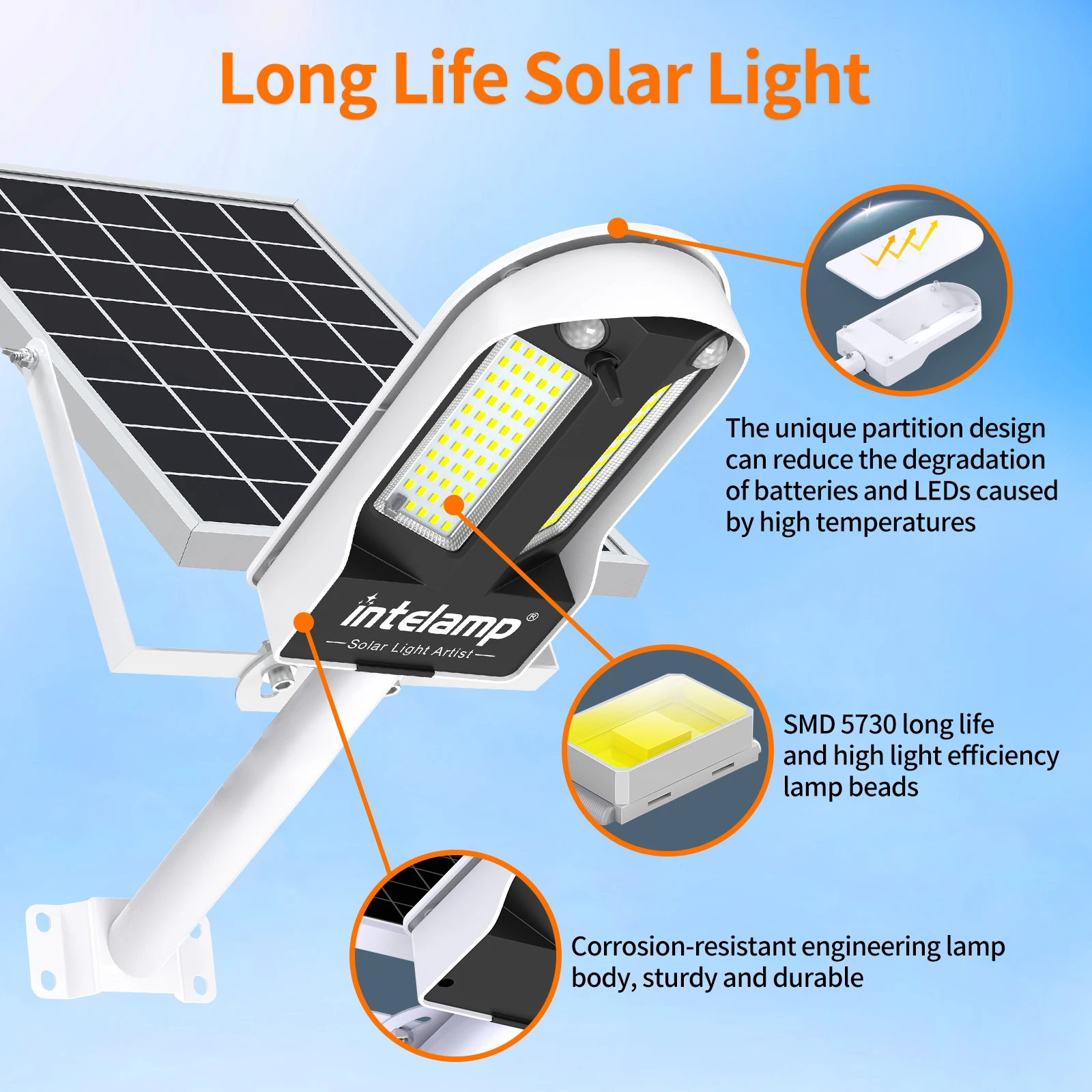 Outdoor Solar Street Lights - Image 4