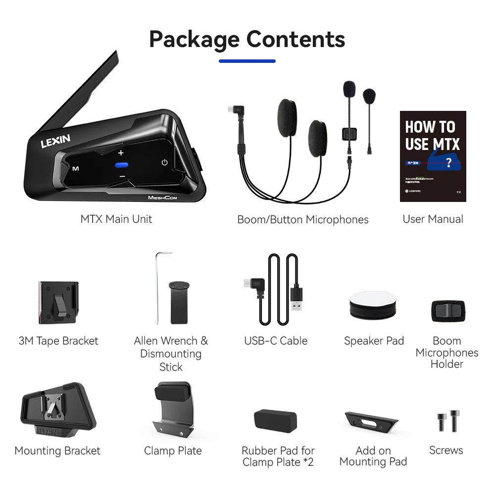 MESH&Bluetooth Headset Intercom - Image 9