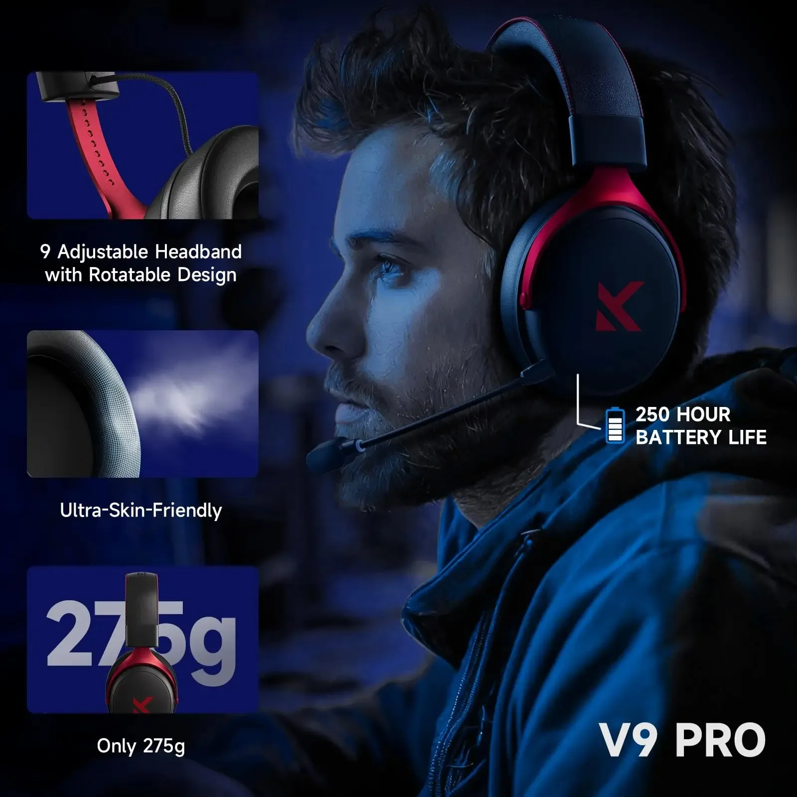 Pro Wireless Gaming Headset - Image 2