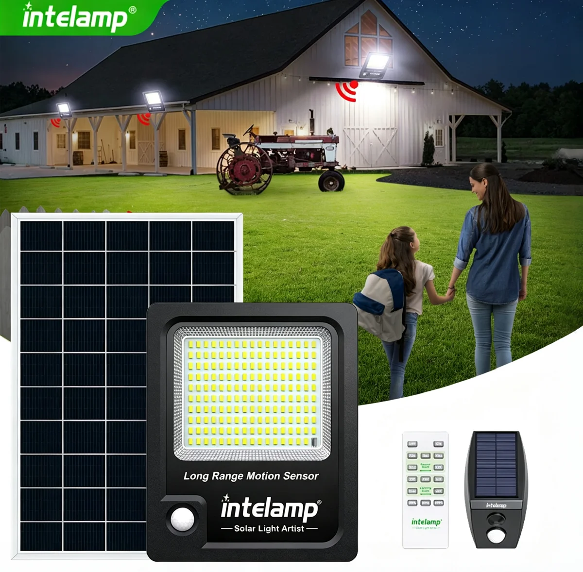 Solar Lights Super Large Solar Panel - Image 2