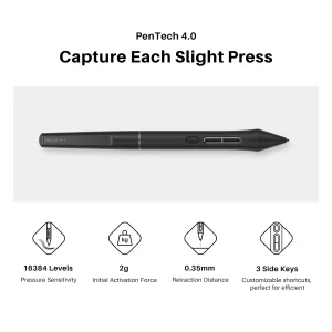 Graphics Tablet Monitor Drawing Display - Thumbnail Image 3