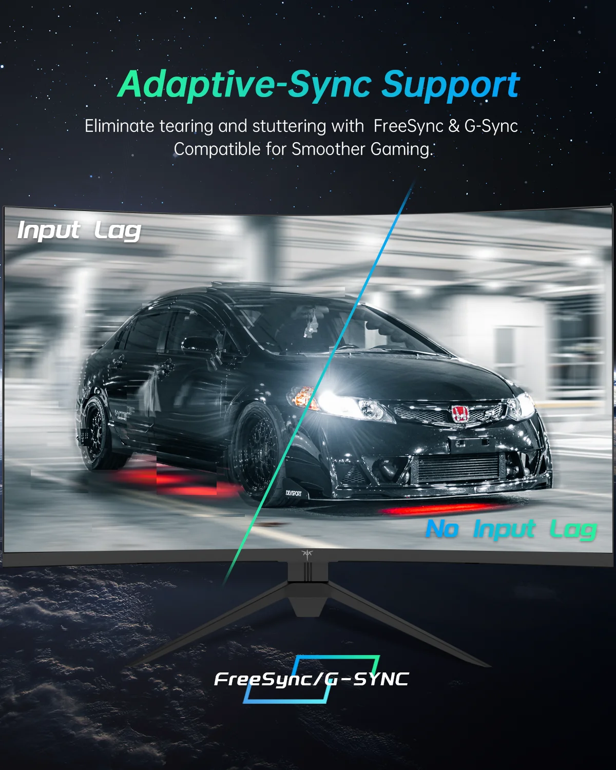 KTC 32 Inch Curved Monitor - Image 4