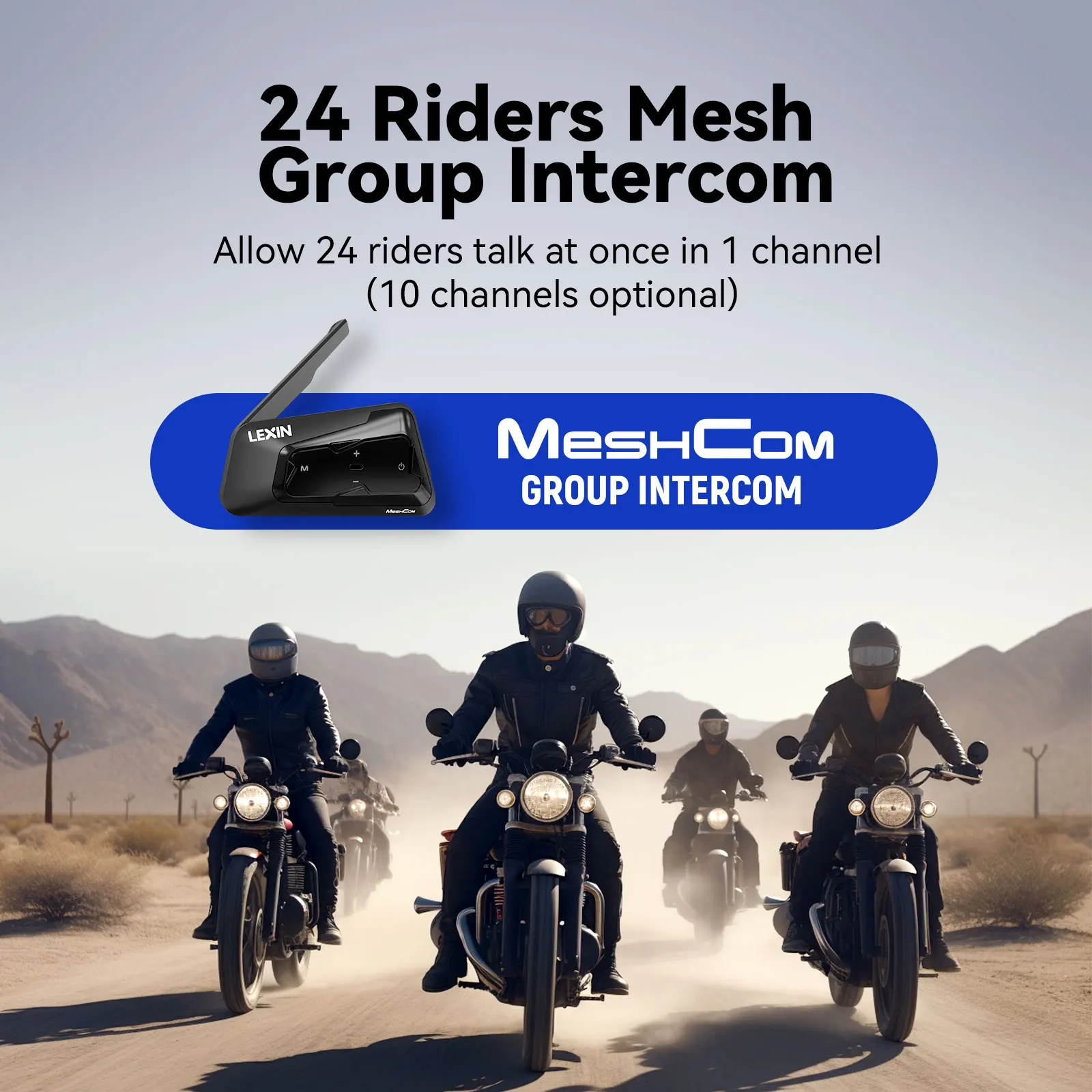 MESH&Bluetooth Headset Intercom - Image 3