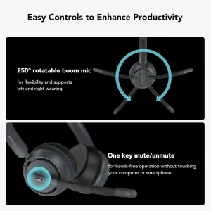 Over‑Ear Wireless Headset - Thumbnail Image 6