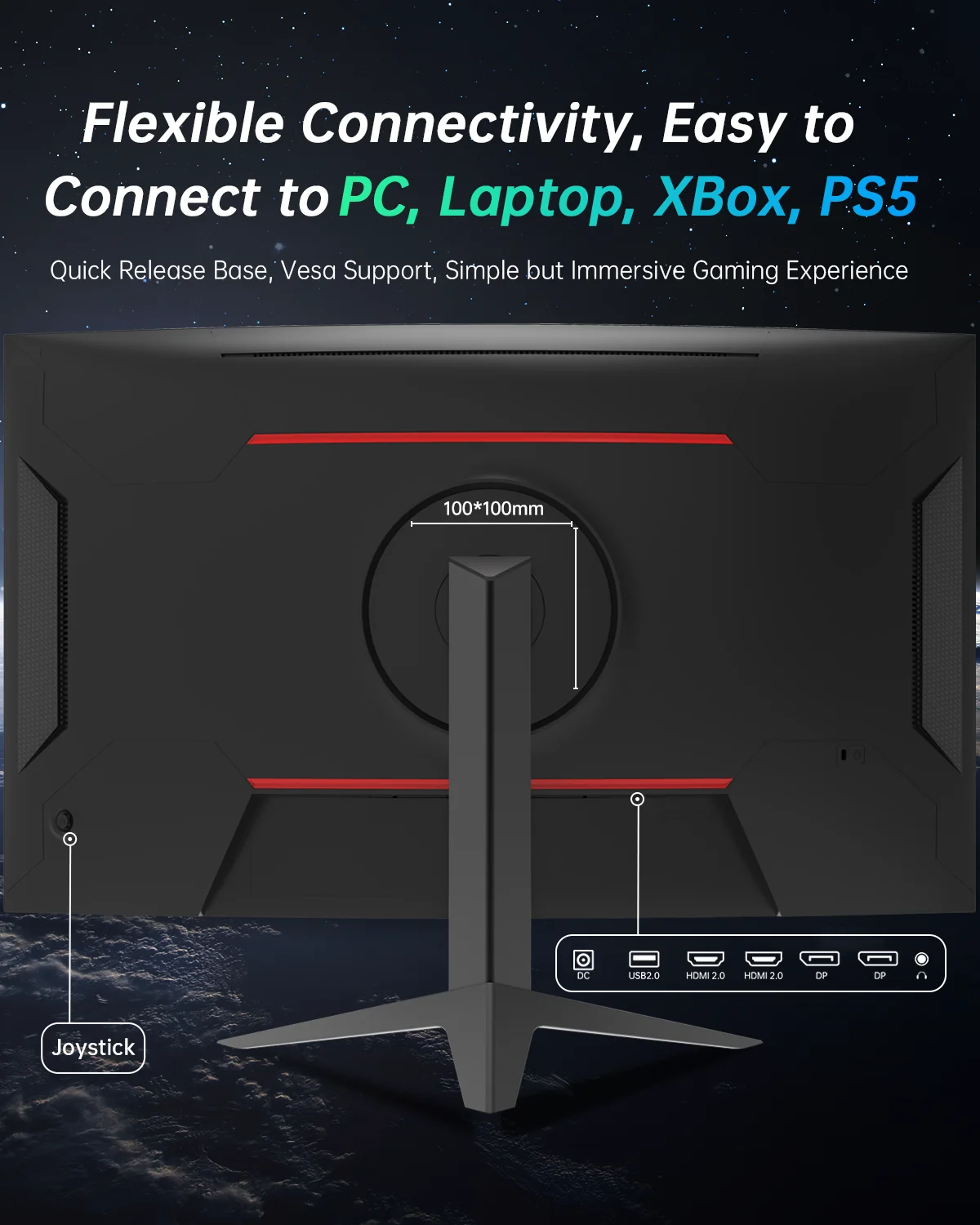 32 Inch Curved Monitor - Image 5