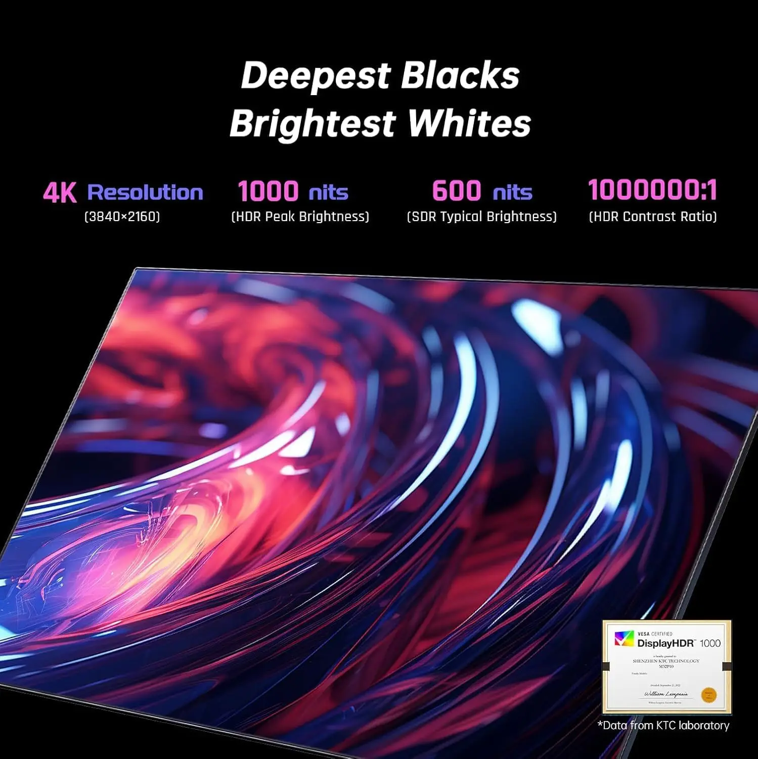 KTC 32 Inch 4K  Monitor - Image 5