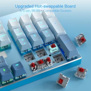 LED Backlit Mechanical Gaming Keyboard - Thumbnail Image 5