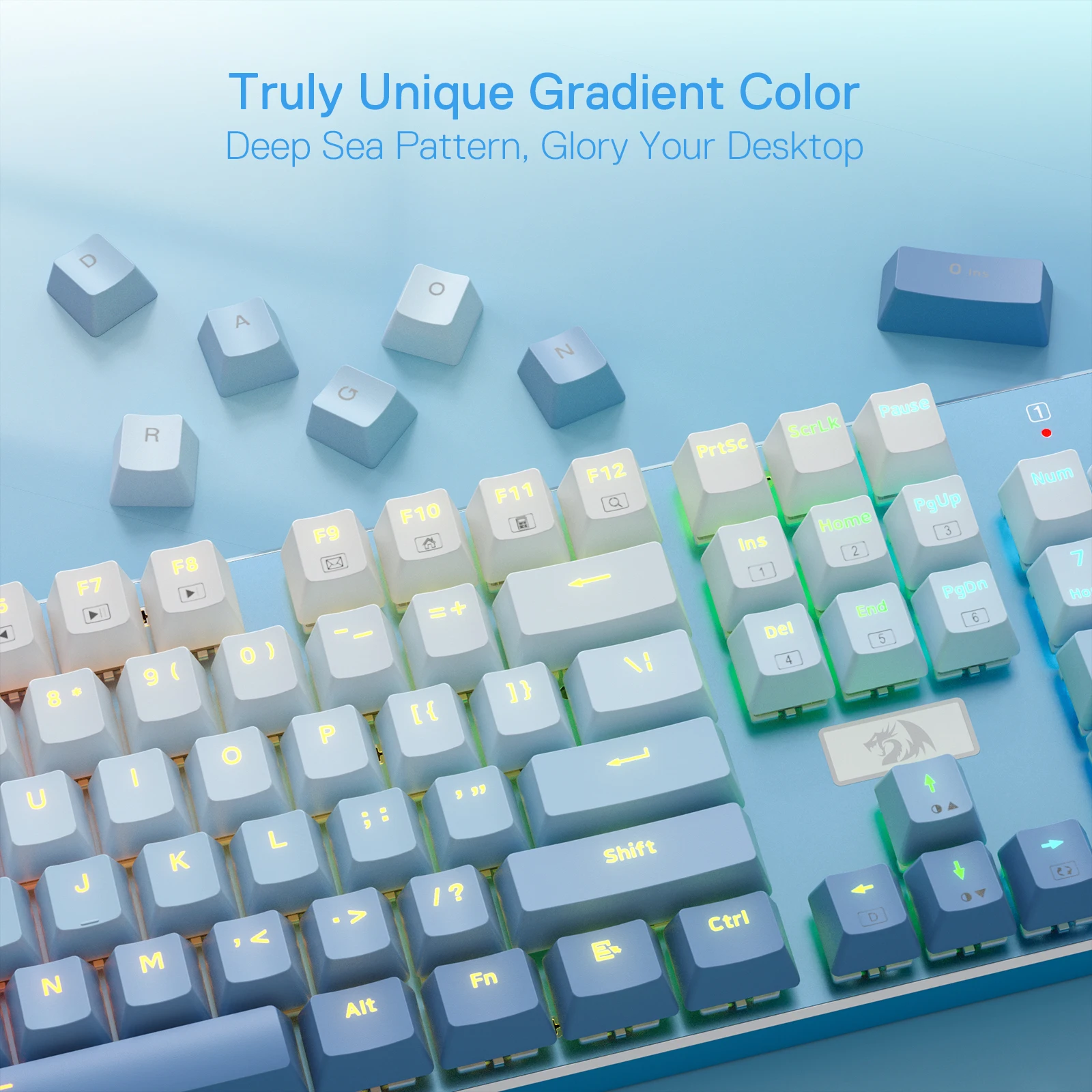 LED Backlit Mechanical Gaming Keyboard - Image 3