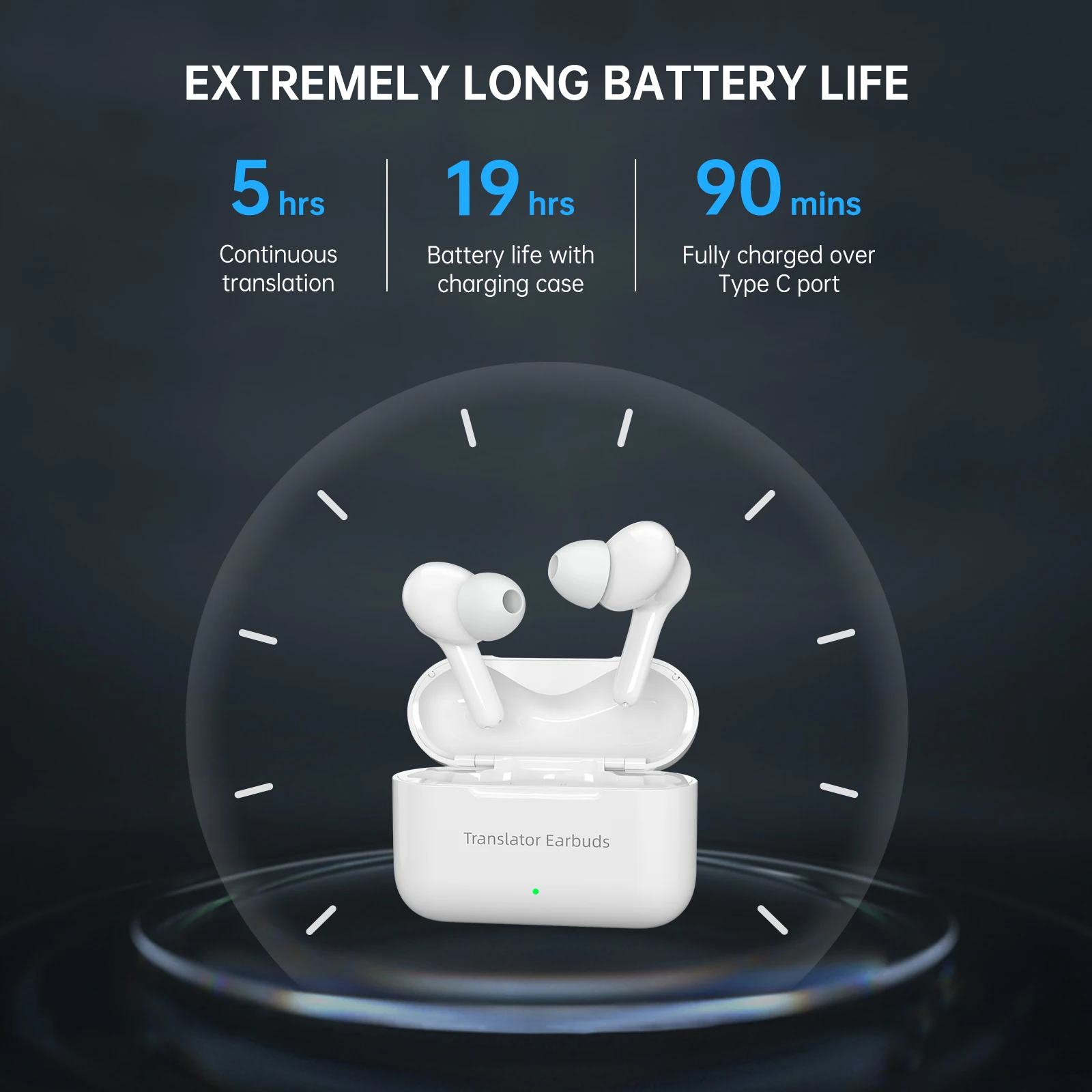Earbuds Real-time Translation Headsets - Image 5