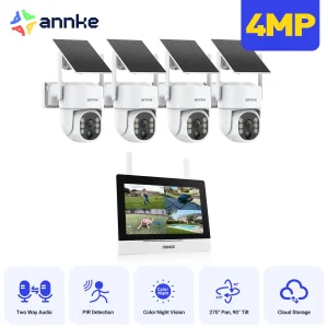 Solar Wireless Security Video Surveillance