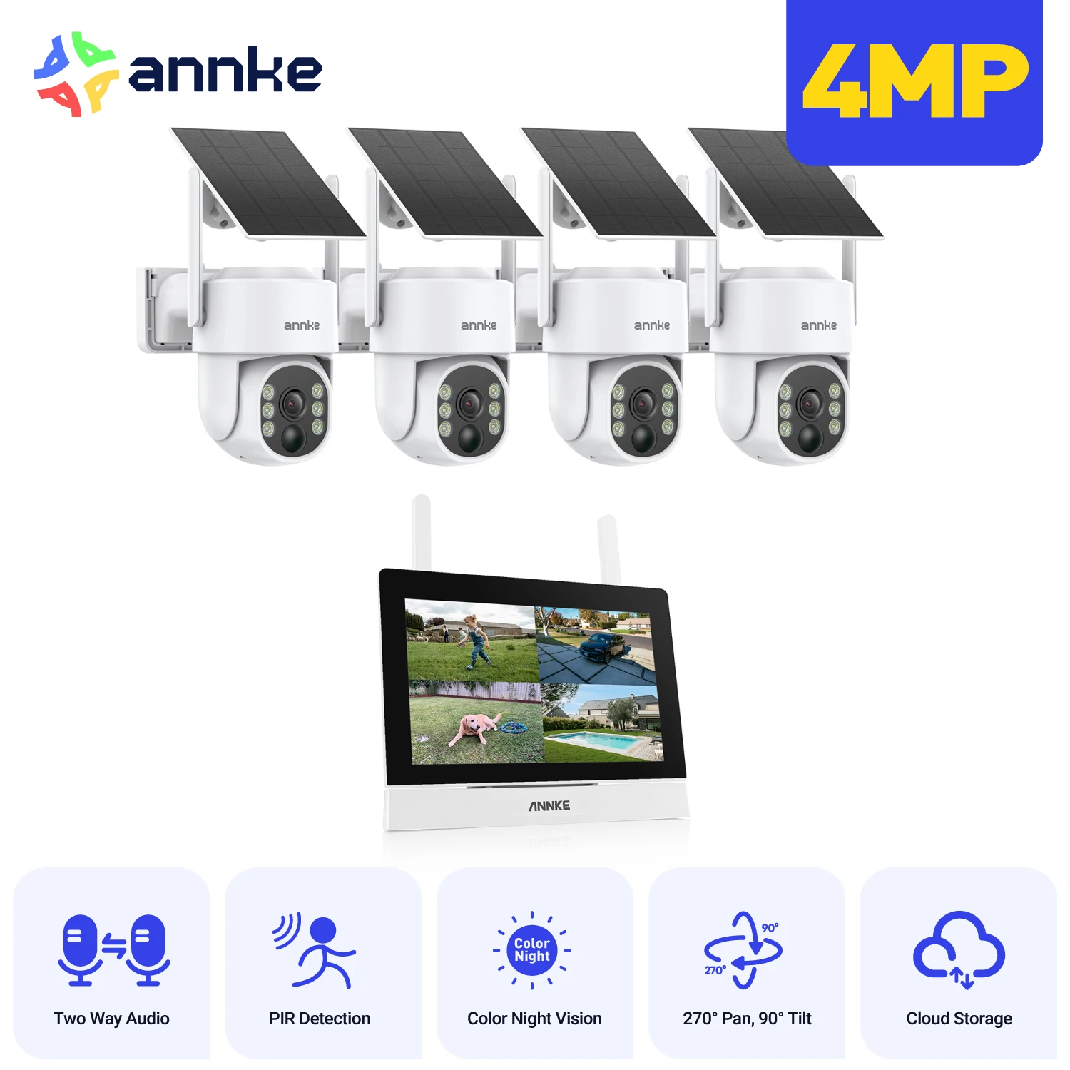 Solar Wireless Security Video Surveillance - Image 1