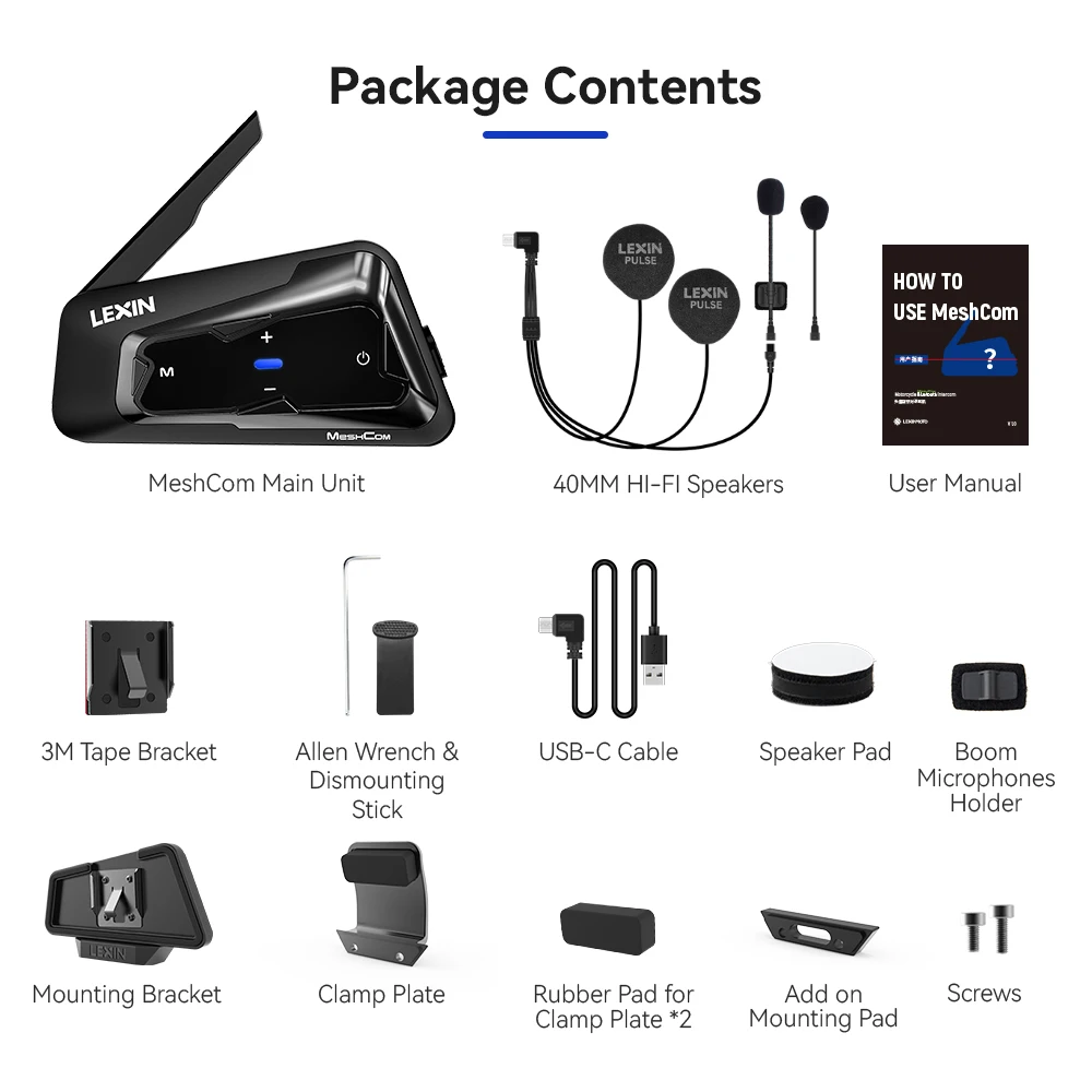 MESH&Bluetooth Headset Intercom - Image 8