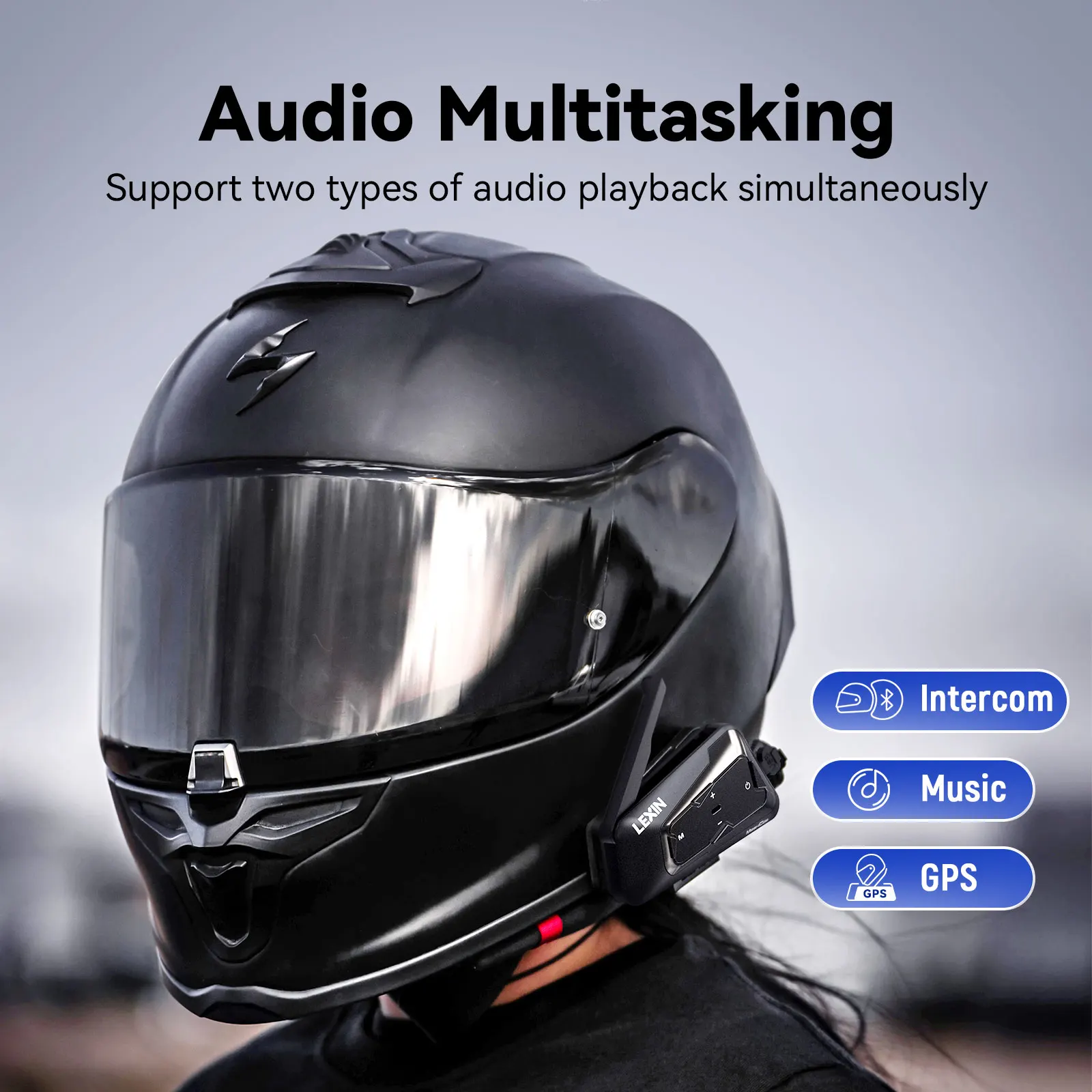 MESH&Bluetooth Headset Intercom - Image 4
