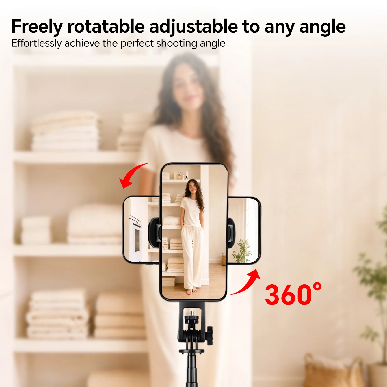 45 inch Retractable Selfie Stick - Image 6