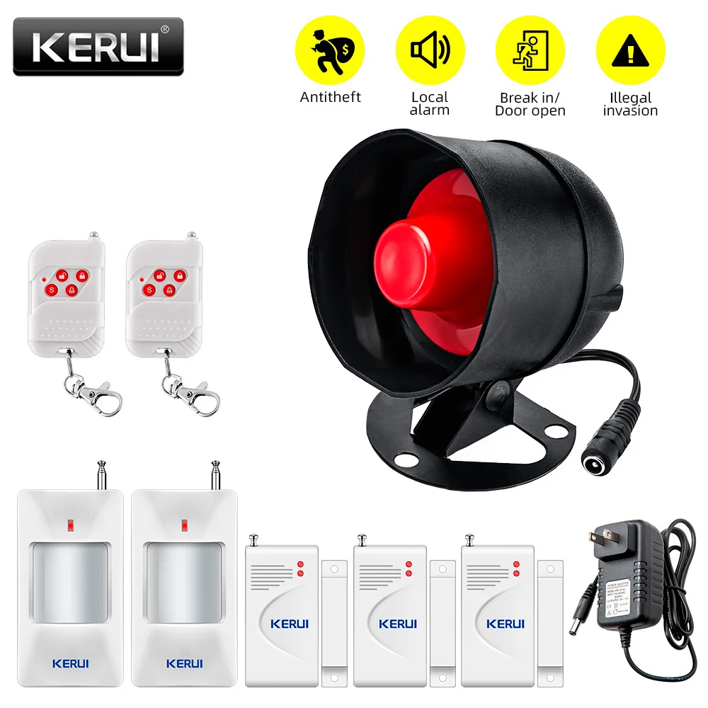 Loud Siren Door Window Sensor - Image 1