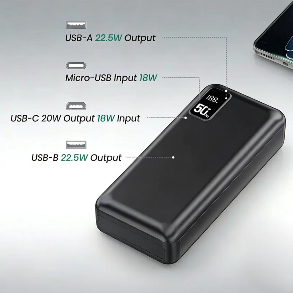 50000mAh Protable Powerbank - Image 3