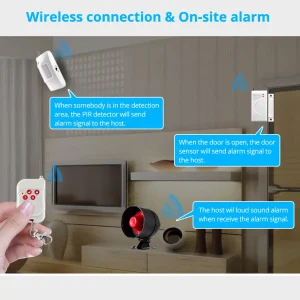 Loud Siren Door Window Sensor - Thumbnail Image 4