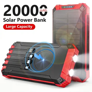 20000mAh Portable Solar Power - Thumbnail Image 7