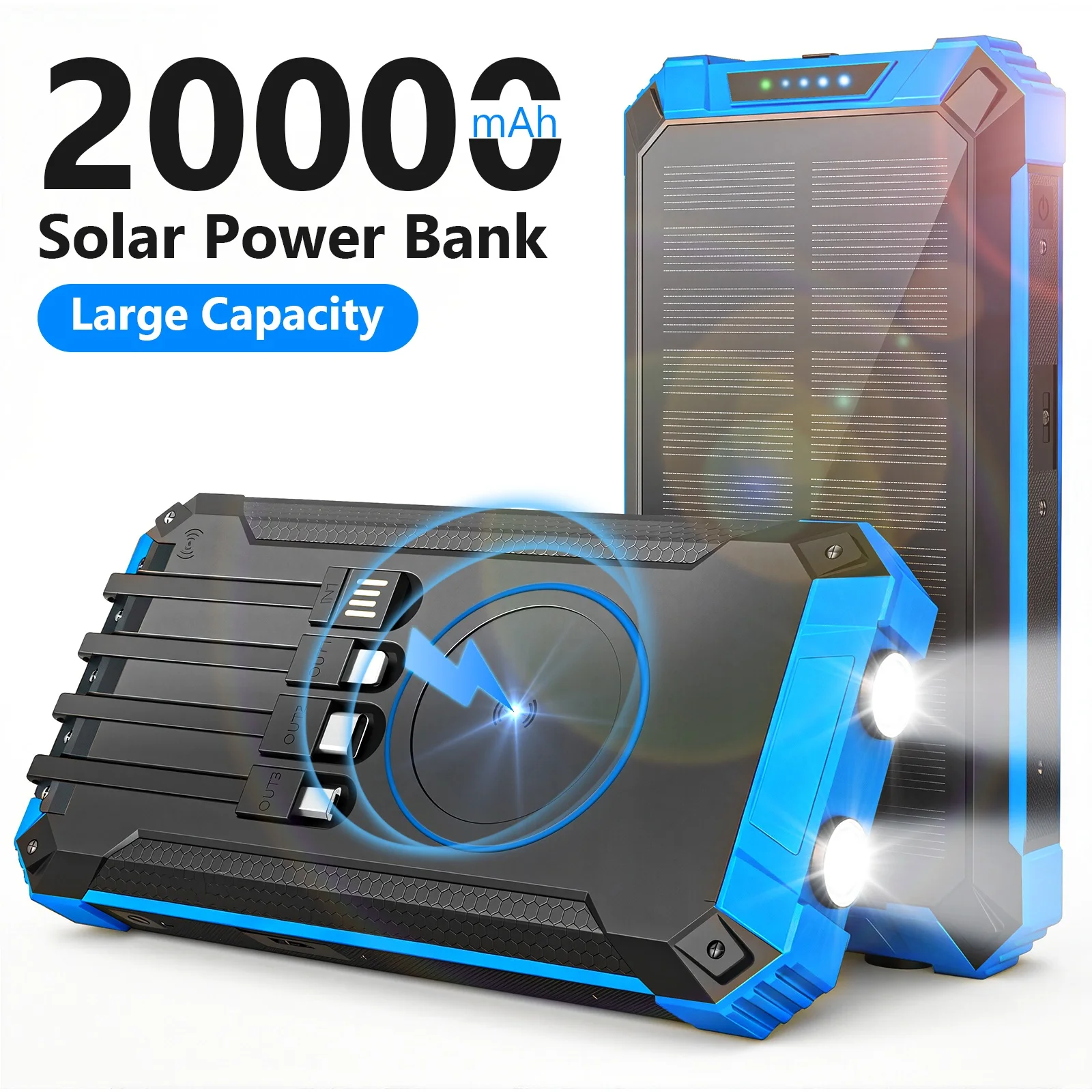 20000mAh Portable Solar Power - Image 10