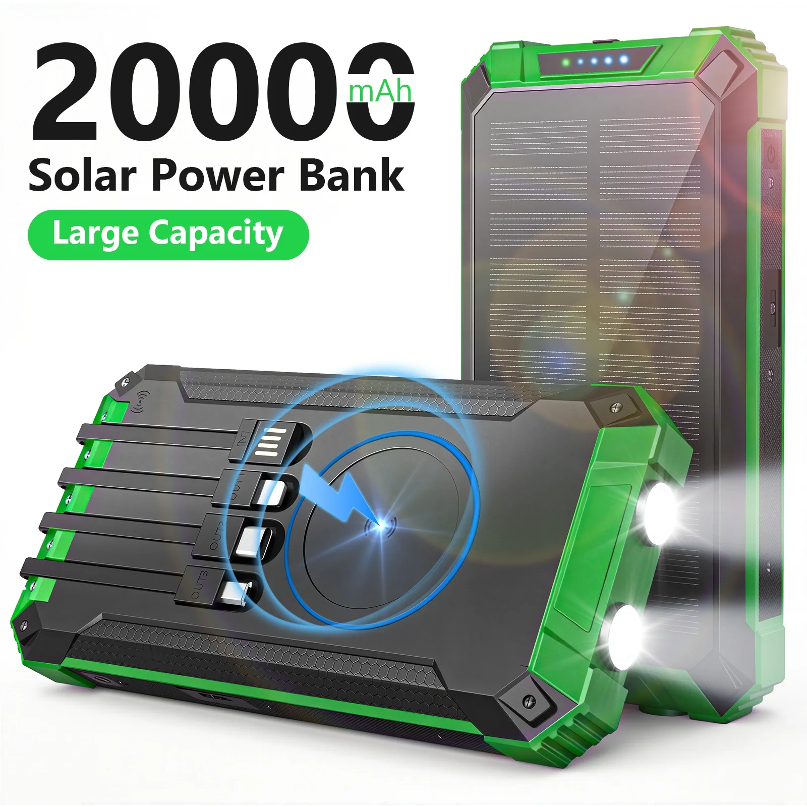 20000mAh Portable Solar Power - Image 9