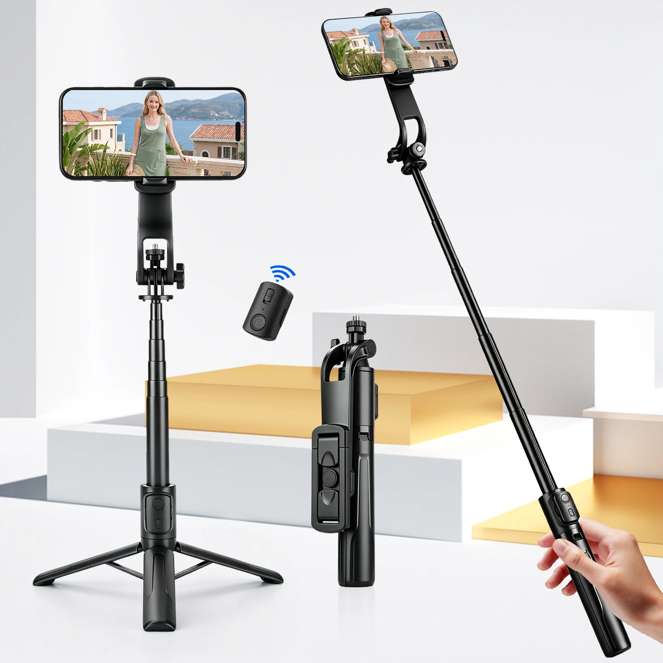 45 inch Retractable Selfie Stick - Image 1