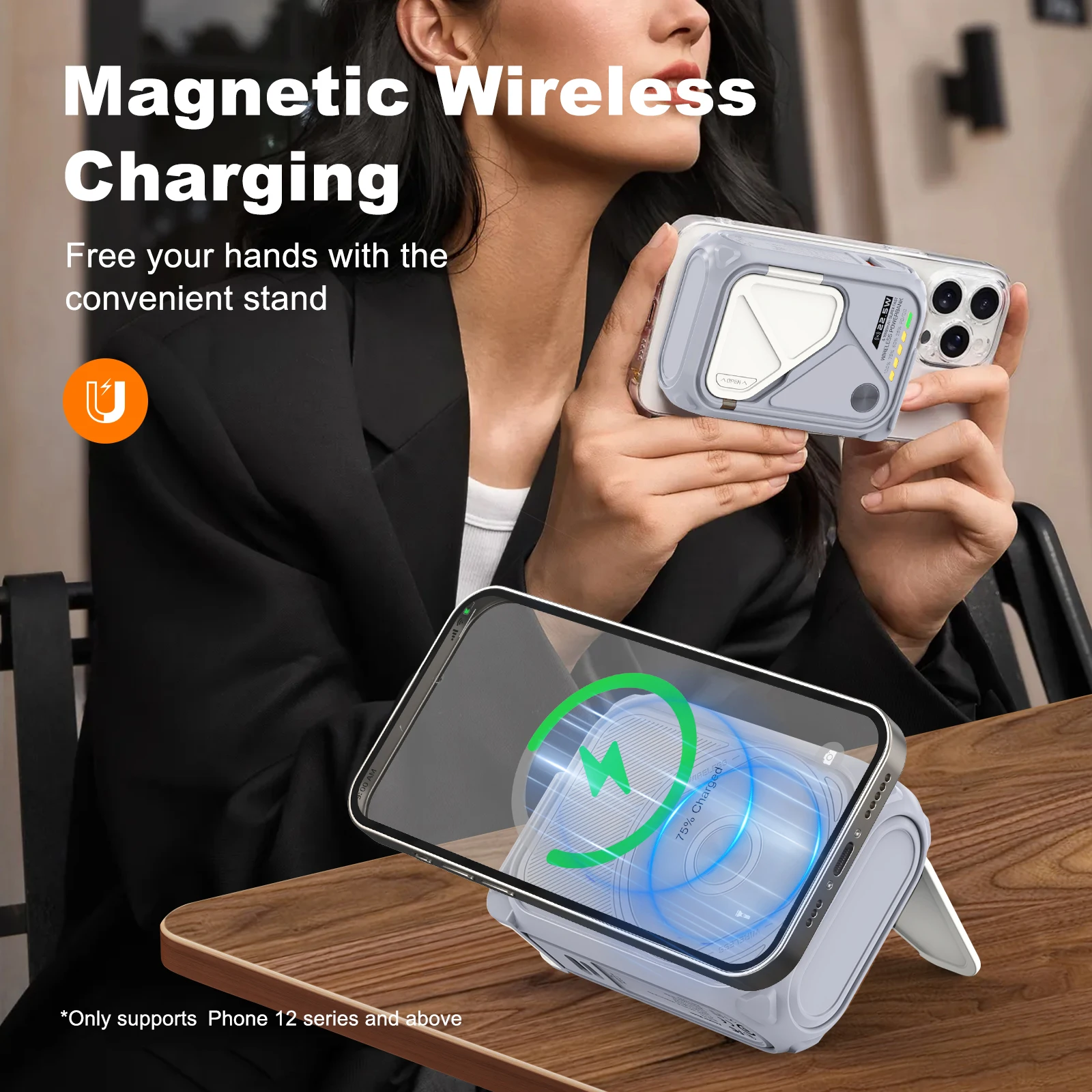 Fast Charging Magnetic Power Bank - Image 7